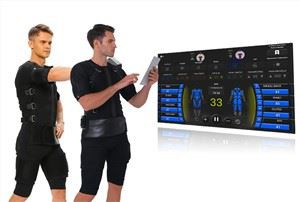 Bezprzewodowe ciało Mięśnie Wyszczuplający masaż Stymulator Trening Fitness EMS Garnitur na siłownię Luźna waga